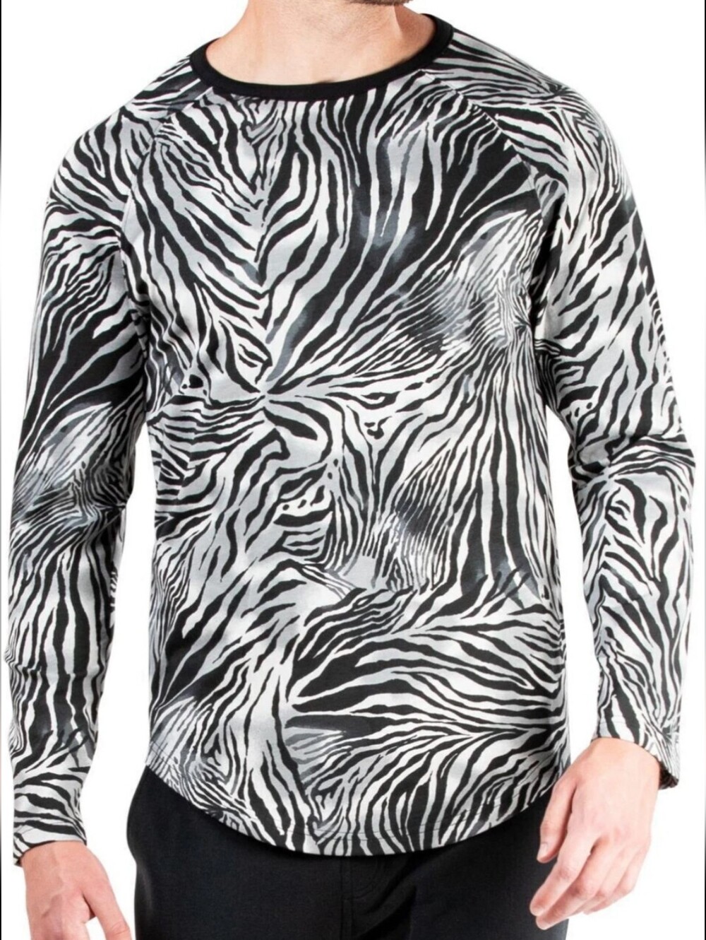 Natori Kaede, New! Size XL, Zebra Print, Stretch Jersey